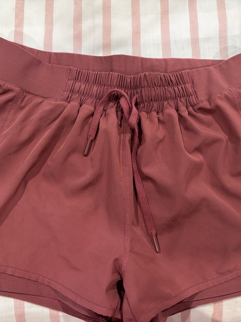 MPG Women's Rosewood Athletic Shorts with Drawstring
